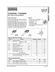 DataSheet FQB50N06L pdf